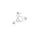 Купить Крючок INDA ONE черный матовый AV120ANE, , шт (av120ane) по цене 2841 руб., в Санкт-Петебруге в интернет магазине 100-Систем, а также дургие товары  из раздела Крючки (вешалки) и Аксессуары для ванной комнаты