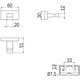 Купить Крючок INDA золото, , шт (a1820adr) по цене 2772.87 руб., в Санкт-Петебруге в интернет магазине 100-Систем, а также дургие товары  из раздела Крючки (вешалки) и Аксессуары для ванной комнаты