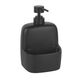 Купить K-8499BLACK Дозатор с емкостью для губки (k-8499black) по цене 2760 руб., в Санкт-Петебруге в интернет магазине 100-Систем, а также дургие товары WasserKRAFT из раздела Дозаторы жидкого мыла и Мыльницы и дозаторы жидкого мыла