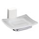 Купить Leine K-5029WHITE Мыльница (k-5029white) по цене 2160 руб., в Санкт-Петебруге в интернет магазине 100-Систем, а также дургие товары WasserKRAFT из раздела Мыльницы и Мыльницы и дозаторы жидкого мыла