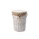 Купить Корзина для белья WasserKRAFT Aller 28x28x38 WB-106-S с крышкой Белая (wb-106-s) по цене 5170 руб., в Санкт-Петебруге в интернет магазине 100-Систем, а также дургие товары WasserKRAFT из раздела Корзины для белья и Прочее