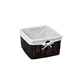 Купить Корзина для белья WasserKRAFT Alme 30x30x18 WB-150-M Коричневая (wb-150-m) по цене 3030 руб., в Санкт-Петебруге в интернет магазине 100-Систем, а также дургие товары WasserKRAFT из раздела Корзины для белья и Прочее