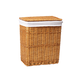 Купить Корзина для белья WasserKRAFT Ammer 45x33x52 WB-370-L с крышкой Коричневая (wb-370-l) по цене 8320 руб., в Санкт-Петебруге в интернет магазине 100-Систем, а также дургие товары WasserKRAFT из раздела Корзины для белья и Прочее