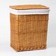 Купить Корзина для белья WasserKRAFT Ammer 38x26x43 WB-370-M с крышкой Коричневая (wb-370-m) по цене 7040 руб., в Санкт-Петебруге в интернет магазине 100-Систем, а также дургие товары WasserKRAFT из раздела Корзины для белья и Прочее