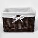 Купить Корзина для белья WasserKRAFT Alme 25x25x16 WB-150-S Коричневая (wb-150-s) по цене 2000 руб., в Санкт-Петебруге в интернет магазине 100-Систем, а также дургие товары WasserKRAFT из раздела Корзины для белья и Прочее