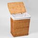 Купить Корзина для белья WasserKRAFT Ammer 38x26x43 WB-370-M с крышкой Коричневая (wb-370-m) по цене 7040 руб., в Санкт-Петебруге в интернет магазине 100-Систем, а также дургие товары WasserKRAFT из раздела Корзины для белья и Прочее