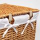 Купить Корзина для белья WasserKRAFT Ammer 38x26x43 WB-370-M с крышкой Коричневая (wb-370-m) по цене 7040 руб., в Санкт-Петебруге в интернет магазине 100-Систем, а также дургие товары WasserKRAFT из раздела Корзины для белья и Прочее