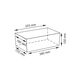 Купить Корзина для белья WasserKRAFT Lossa 37x19x12,5 WB-120-M Коричневая (wb-120-m) по цене 2290 руб., в Санкт-Петебруге в интернет магазине 100-Систем, а также дургие товары WasserKRAFT из раздела Корзины для белья и Прочее