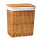 Купить Корзина для белья WasserKRAFT Ammer 38x26x43 WB-370-M с крышкой Коричневая (wb-370-m) по цене 7040 руб., в Санкт-Петебруге в интернет магазине 100-Систем, а также дургие товары WasserKRAFT из раздела Корзины для белья и Прочее