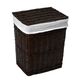 Купить Корзина для белья WasserKRAFT Isar 46x35x55 WB-130-L с крышкой Коричневая (wb-130-l) по цене 8610 руб., в Санкт-Петебруге в интернет магазине 100-Систем, а также дургие товары WasserKRAFT из раздела Корзины для белья и Прочее