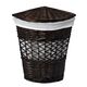 Купить Корзина для белья WasserKRAFT Salm 33x33x51 WB-270-M с крышкой Коричневая (wb-270-m) по цене 5012 руб., в Санкт-Петебруге в интернет магазине 100-Систем, а также дургие товары WasserKRAFT из раздела Корзины для белья и Прочее