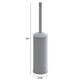 Купить Настенный ерш UNO Nikel Brush (10984-nb) по цене 8135 руб., в Санкт-Петебруге в интернет магазине 100-Систем, а также дургие товары BOHEME из раздела Щетки для унитаза и Аксессуары для ванной комнаты