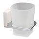 Купить Leine K-5028WHITE Подстаканник одинарный (k-5028white) по цене 1990 руб., в Санкт-Петебруге в интернет магазине 100-Систем, а также дургие товары WasserKRAFT из раздела Стаканы и подстаканники и Аксессуары для ванной комнаты