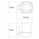 Купить Leine K-5028WHITE Подстаканник одинарный (k-5028white) по цене 1990 руб., в Санкт-Петебруге в интернет магазине 100-Систем, а также дургие товары WasserKRAFT из раздела Стаканы и подстаканники и Аксессуары для ванной комнаты