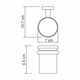 Купить Стакан для зубных щеток WasserKRAFT Lippe K-6528 Хром (k-6528) по цене 1910 руб., в Санкт-Петебруге в интернет магазине 100-Систем, а также дургие товары WasserKRAFT из раздела Стаканы и подстаканники и Аксессуары для ванной комнаты