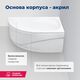 Купить Акриловая ванна Aquanet Graciosa 150x90 R (с каркасом) (205389) по цене 31711 руб., в Санкт-Петебруге в интернет магазине 100-Систем, а также дургие товары AQUANET из раздела Акриловые ванны и Ванны