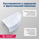 Купить Акриловая ванна Aquanet Jersey 170x90 L (с каркасом) (205405) по цене 33829 руб., в Санкт-Петебруге в интернет магазине 100-Систем, а также дургие товары AQUANET из раздела Акриловые ванны и Ванны