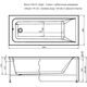 Купить Акриловая ванна Aquanet Bright 165x70 (с каркасом) (230255) по цене 23547 руб., в Санкт-Петебруге в интернет магазине 100-Систем, а также дургие товары AQUANET из раздела Акриловые ванны и Ванны