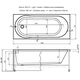 Купить Акриловая ванна Aquanet Light 160x70 (с каркасом) (243871) по цене 26441 руб., в Санкт-Петебруге в интернет магазине 100-Систем, а также дургие товары AQUANET из раздела Акриловые ванны и Ванны