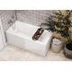 Купить Акриловая ванна Roca Elba 160х75 прямоугольная белая 248619000 (248619000) по цене 23065.77 руб., в Санкт-Петебруге в интернет магазине 100-Систем, а также дургие товары ROCA из раздела Акриловые ванны и Ванны