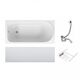 Купить W75A-170-070W-KL Sense Ванна 170x70, каркас, слив-перелив, комплект (w75a-170-070w-kl) по цене 35590 руб., в Санкт-Петебруге в интернет магазине 100-Систем, а также дургие товары AM.PM из раздела Акриловые ванны и Ванны