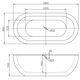 Купить Акриловая ванна BelBagno BB13 180x86 Белая (bb13-1800) по цене 124100 руб., в Санкт-Петебруге в интернет магазине 100-Систем, а также дургие товары BelBagno из раздела Акриловые ванны и Ванны