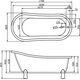 Купить Акриловая ванна 170х80 BelBagno BB04 (bb04) по цене 66800 руб., в Санкт-Петебруге в интернет магазине 100-Систем, а также дургие товары BelBagno из раздела Акриловые ванны и Ванны