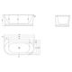Купить Акриловая ванна BELBAGNO BB408-1500-800 (bb408-1500-800) по цене 100600 руб., в Санкт-Петебруге в интернет магазине 100-Систем, а также дургие товары BelBagno из раздела Акриловые ванны и Ванны