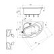 Купить Акриловая ванна Ravak Rosa I 140x105 белая 140 L (ci01000000) по цене 63690 руб., в Санкт-Петебруге в интернет магазине 100-Систем, а также дургие товары RAVAK из раздела Акриловые ванны и Ванны