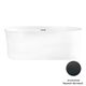 Купить Акриловая ванна 170х80 см BelBagno BB409-1700-800-W/NM, черный/белый (bb409-1700-800-w/nm) по цене 132700 руб., в Санкт-Петебруге в интернет магазине 100-Систем, а также дургие товары BelBagno из раздела Акриловые ванны и Ванны