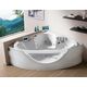 Купить Ванна акриловая Gemy G9025 II O 1550х1550х700 с г/м, а/м, хромотерапия, электронный пульт, TV (g9025 ii o) по цене 352000 руб., в Санкт-Петебруге в интернет магазине 100-Систем, а также дургие товары  из раздела Гидромассажные ванны и Ванны