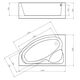 Купить Акриловая ванна Gemy G9009 B 150х100 L с гидромассажем (g9009 b l) по цене 128000 руб., в Санкт-Петебруге в интернет магазине 100-Систем, а также дургие товары  из раздела Гидромассажные ванны и Ванны