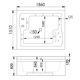 Купить Акриловая ванна Gemy G9052 II O R (g9052 ii o r) по цене 462000 руб., в Санкт-Петебруге в интернет магазине 100-Систем, а также дургие товары  из раздела Гидромассажные ванны и Ванны