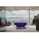 Купить Прозрачная ванна ABBER Kristall AT9702Amethyst фиолетовая (at9702amethyst) по цене 259200 руб., в Санкт-Петебруге в интернет магазине 100-Систем, а также дургие товары ABBER из раздела Ванны из камня и Ванны