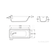 Купить Ванна Roca Contesa Plus 150x70 3,5мм, anti-slip 222455000 (222455000) по цене 41525.77 руб., в Санкт-Петебруге в интернет магазине 100-Систем, а также дургие товары ROCA из раздела Ванны стальные и Ванны