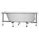 Купить Каркас сварной для акриловой ванны Aquanet Fregate 120x120 (182118) по цене 3421 руб., в Санкт-Петебруге в интернет магазине 100-Систем, а также дургие товары AQUANET из раздела Каркасы и Комплектующие для ванн