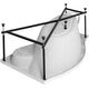 Купить Каркас сварной для акриловой ванны Aquanet Palma 170x90/60 L/R (242144) по цене 4050 руб., в Санкт-Петебруге в интернет магазине 100-Систем, а также дургие товары AQUANET из раздела Каркасы и Комплектующие для ванн