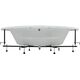 Купить Каркас сварной для акриловой ванны Aquanet Vista 150x150 (254382) по цене 4329 руб., в Санкт-Петебруге в интернет магазине 100-Систем, а также дургие товары AQUANET из раздела Каркасы и Комплектующие для ванн