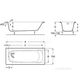 Купить Ванна Roca Continental 170x70 21290100R (21290100r) по цене 65523.77 руб., в Санкт-Петебруге в интернет магазине 100-Систем, а также дургие товары ROCA из раздела Чугунные ванны и Ванны