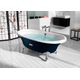 Купить Ванна Roca Newcast темно-синяя, anti-slip 170x85 233650004 (233650004) по цене 232586.77 руб., в Санкт-Петебруге в интернет магазине 100-Систем, а также дургие товары ROCA из раздела Чугунные ванны и Ванны