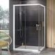 Купить Душевая дверь в нишу 120 см Ravak 10° 1ZJG0100Z1, transparent, белый (1zjg0100z1) по цене 90310 руб., в Санкт-Петебруге в интернет магазине 100-Систем, а также дургие товары RAVAK из раздела Душевые двери и Душевые двери, перегородки