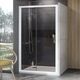 Купить Душевая дверь в нишу 110 см Ravak 10° 0ZVD0100Z1, transparent, белый (0zvd0100z1) по цене 93940 руб., в Санкт-Петебруге в интернет магазине 100-Систем, а также дургие товары RAVAK из раздела Душевые двери и Душевые двери, перегородки