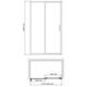 Купить Душевая дверь WasserKRAFT Main 41S05 120х200 Хром (41s05) по цене 41696 руб., в Санкт-Петебруге в интернет магазине 100-Систем, а также дургие товары WasserKRAFT из раздела Душевые двери и Душевые двери, перегородки