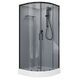 Купить Душевая кабина Aquanet Passion EVO R black 90x90 набор 3 (00267258) по цене 54930 руб., в Санкт-Петебруге в интернет магазине 100-Систем, а также дургие товары AQUANET из раздела Душевые кабины и Душевые кабины и ограждения