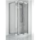 Купить Душевой уголок Aquanet Alfa NAA2142 100x100, R550, прозрачное стекло (185040) по цене 45530 руб., в Санкт-Петебруге в интернет магазине 100-Систем, а также дургие товары AQUANET из раздела Душевые ограждения и Душевые кабины и ограждения