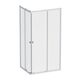 Купить W87G-403-10080-MT Sunny душ огражд прямоугольн, раздвижн двери 100x80 серебро,стекло прозрачн (w87g-403-10080-mt) по цене 28690 руб., в Санкт-Петебруге в интернет магазине 100-Систем, а также дургие товары AM.PM из раздела Душевые ограждения и Душевые кабины и ограждения