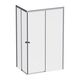 Купить W94G-403-120290-BТ1К X-joy душевое огражд прямоугольн.,раздвиж.двери 120x90 черный мат.,стекло прозр (w94g-403-120290-bт1к) по цене 42590 руб., в Санкт-Петебруге в интернет магазине 100-Систем, а также дургие товары AM.PM из раздела Душевые ограждения и Душевые кабины и ограждения