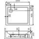 Купить Душевой поддон прямоугольный RGW STYLE 90х100х22, артикул 16180290-11 (16180290-11) по цене 16938.72 руб., в Санкт-Петебруге в интернет магазине 100-Систем, а также дургие товары RGW из раздела Прямоугольные и Душевые поддоны