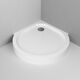 Купить W83T-333-095W Like Round 95 Поддон для душ. Ограждения  95x95, белый акрил (w83t-333-095w) по цене 9990 руб., в Санкт-Петебруге в интернет магазине 100-Систем, а также дургие товары AM.PM из раздела Сегмент (четверть круга) и Душевые поддоны