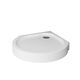Купить W83T-333-095W Like Round 95 Поддон для душ. Ограждения  95x95, белый акрил (w83t-333-095w) по цене 9990 руб., в Санкт-Петебруге в интернет магазине 100-Систем, а также дургие товары AM.PM из раздела Сегмент (четверть круга) и Душевые поддоны